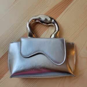 Chic Silver Mini Bag